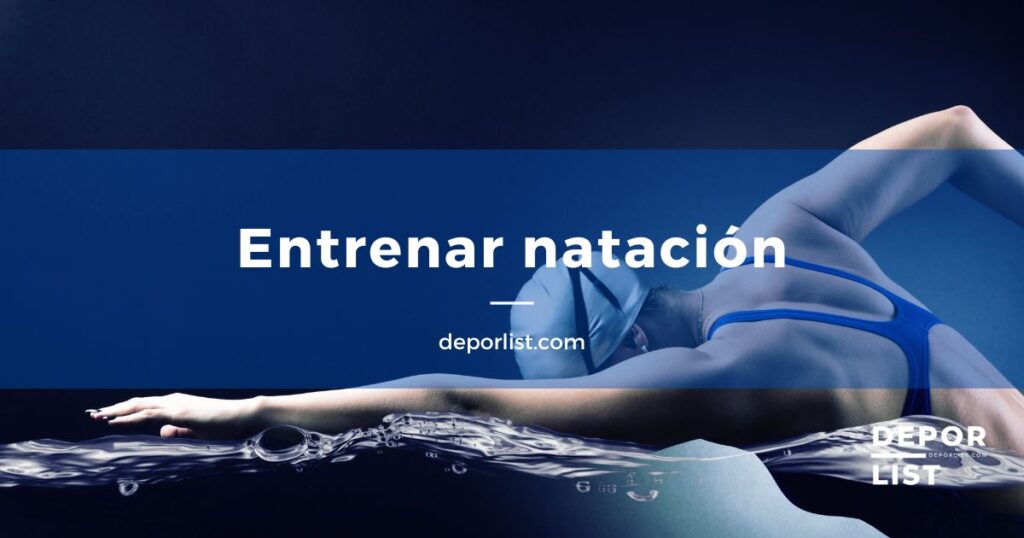 Entrenar natación