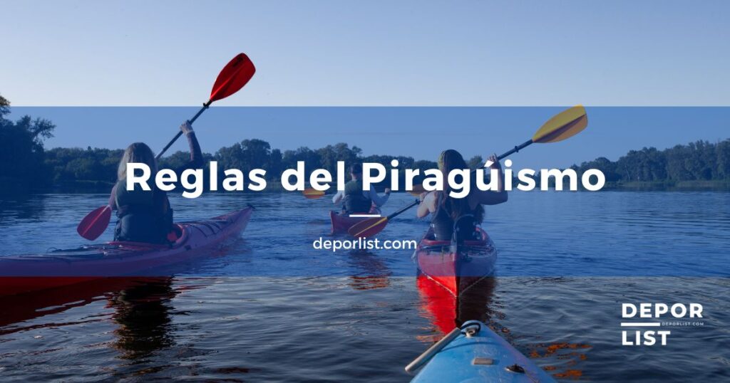 Reglas y normativas del piraguismo